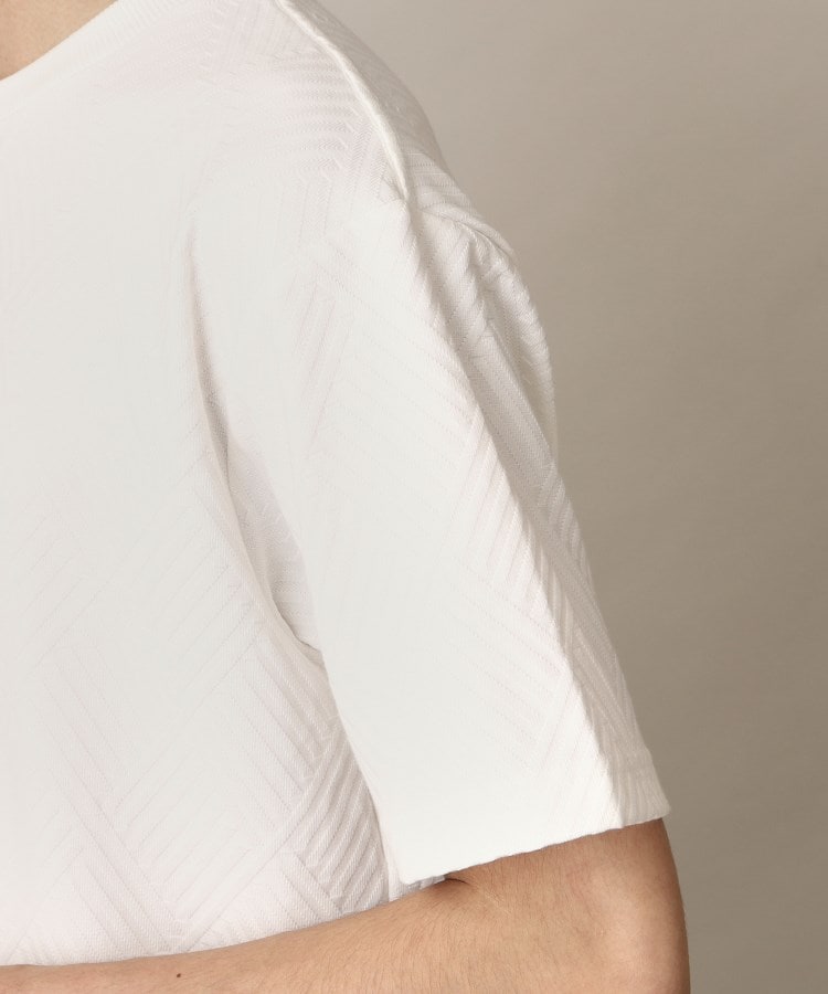 ザ ショップ ティーケー（メンズ）(THE SHOP TK(Men))のリンクスジャガード半袖Tシャツ14