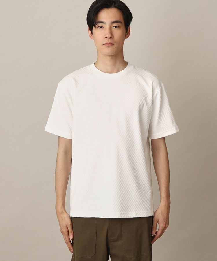 ザ ショップ ティーケー（メンズ）(THE SHOP TK(Men))のリンクスジャガード半袖Tシャツ16