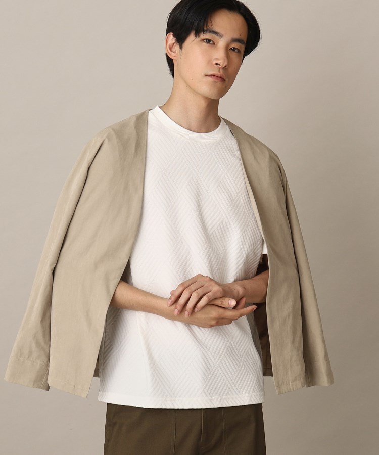 ザ ショップ ティーケー（メンズ）(THE SHOP TK(Men))のリンクスジャガード半袖Tシャツ5