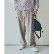 ザ ショップ ティーケー（メンズ）(THE SHOP TK(Men))のツイルワイドパンツハグするニットシリーズ22