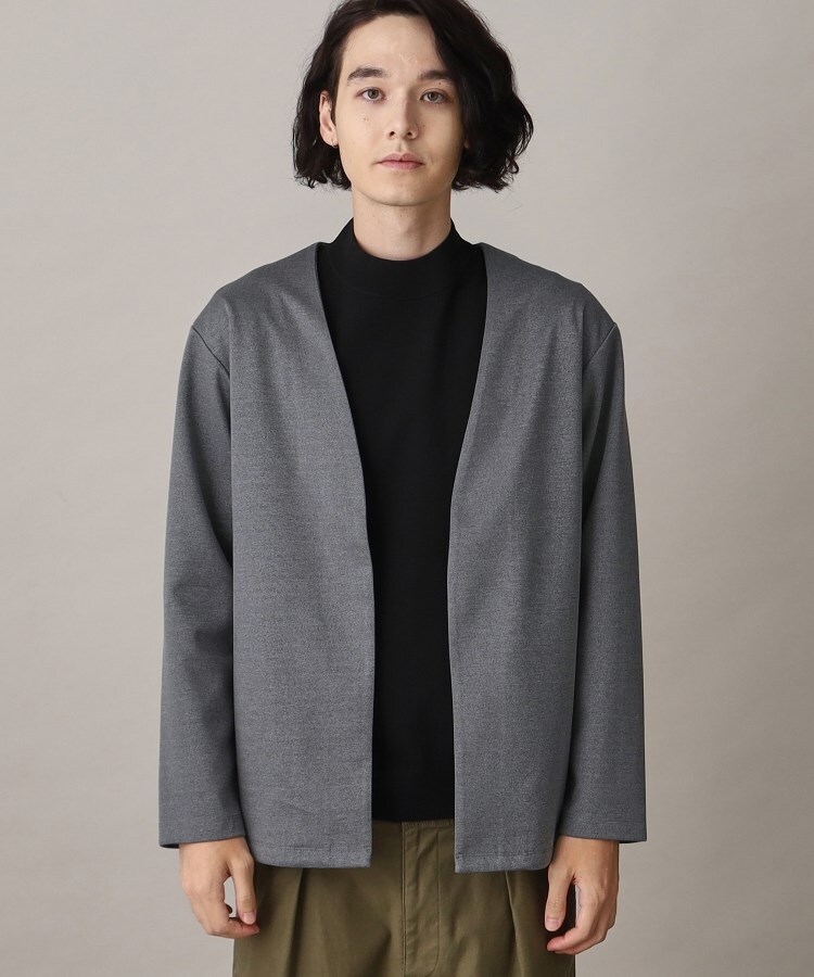 ザ ショップ ティーケー（メンズ）(THE SHOP TK(Men))の【起毛加工/ストレッチ】TOUCH ME CARDIGAN/タッチミーカーデ1