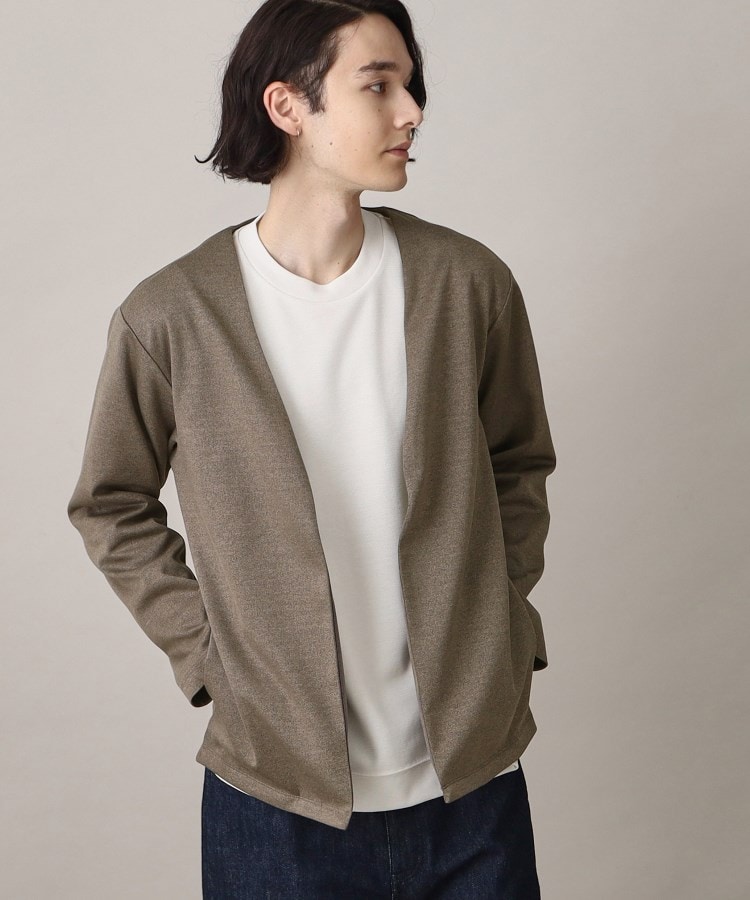 ザ ショップ ティーケー（メンズ）(THE SHOP TK(Men))の【起毛加工/ストレッチ】TOUCH ME CARDIGAN/タッチミーカーデ8