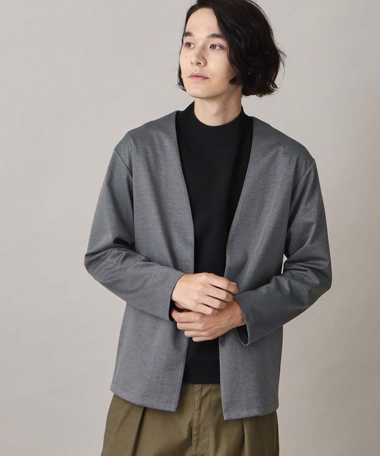 ザ ショップ ティーケー（メンズ）(THE SHOP TK(Men))の【起毛加工/ストレッチ】TOUCH ME CARDIGAN/タッチミーカーデ17