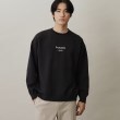 ザ ショップ ティーケー（メンズ）(THE SHOP TK(Men))の【ハリコシのあるキレイめ素材/ストレッチ/洗える】シルキーダンボールロゴプルオーバー11