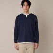 ザ ショップ ティーケー（メンズ）(THE SHOP TK(Men))の【1枚でサマになる人気シリーズ/新色追加】ポンチキーネックロンT28