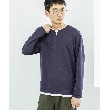 ザ ショップ ティーケー（メンズ）(THE SHOP TK(Men))の【1枚でサマになる人気シリーズ/新色追加】ポンチキーネックロンT4