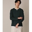 ザ ショップ ティーケー（メンズ）(THE SHOP TK(Men))の【1枚でサマになる人気シリーズ/新色追加】ポンチキーネックロンT9