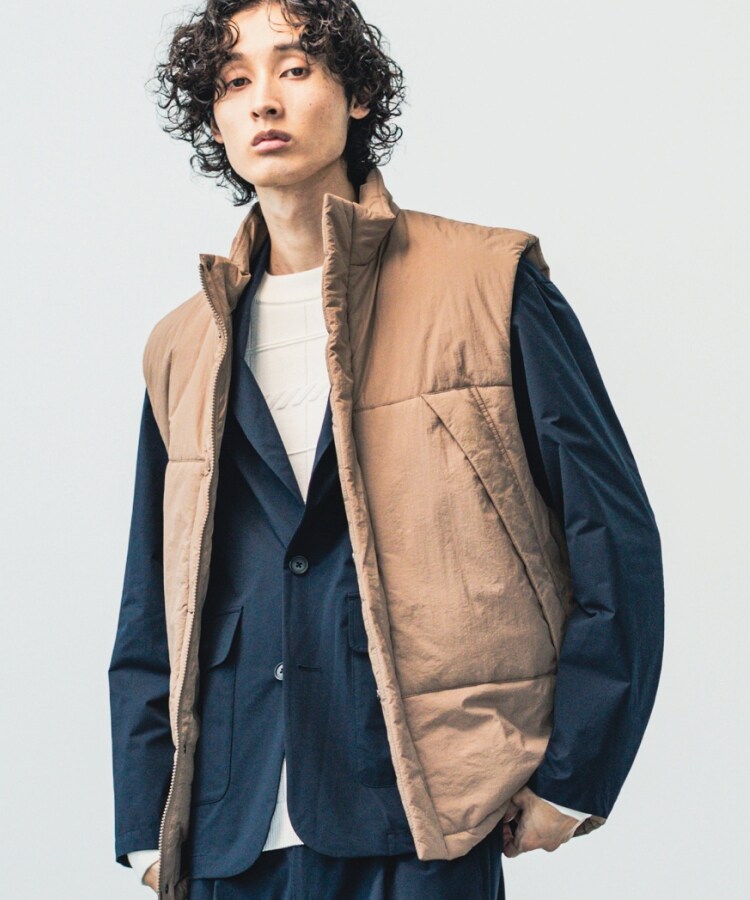 ザ ショップ ティーケー（メンズ）(THE SHOP TK(Men))のライト中綿ベスト27