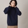 ザ ショップ ティーケー（メンズ）(THE SHOP TK(Men))の【ON-OFF兼用/軽量/洗える】かるわざタートルネックニット ネイビー(093)