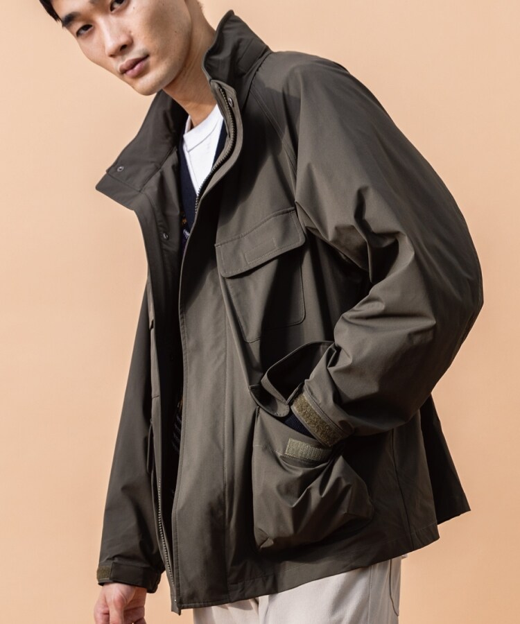 ザ ショップ ティーケー（メンズ）(THE SHOP TK(Men))の【MOVE FREE MOVE MORE】M-65 MFMMツイルストレッチブルゾン8