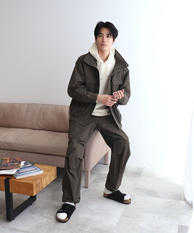 ザ ショップ ティーケー（メンズ）(THE SHOP TK(Men))の【MOVE FREE MOVE MORE】MFMMツイルストレッチカーゴパンツ1