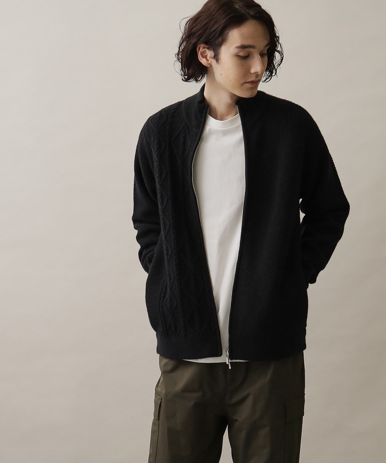 ザ ショップ ティーケー（メンズ）(THE SHOP TK(Men))のパネルドライバーズニット16