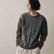 ザ ショップ ティーケー（メンズ）(THE SHOP TK(Men))のスラウチプルオーバー/ハグするニットシリーズ チャコールグレー(613)