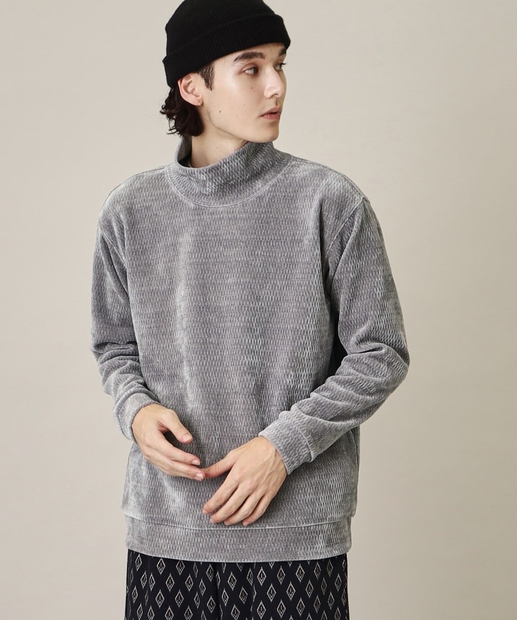 シェニールハイネックプルオーバー(カットソー) | THE SHOP TK(Men