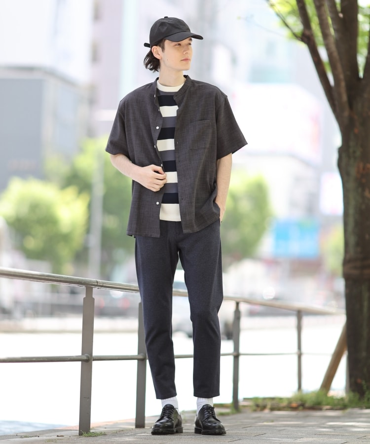 ザ ショップ ティーケー（メンズ）(THE SHOP TK(Men))の【滑らかで心地良いジャージ―素材/360°ストレッチ】スマートムーブイージーパンツ/SMART MOVE4