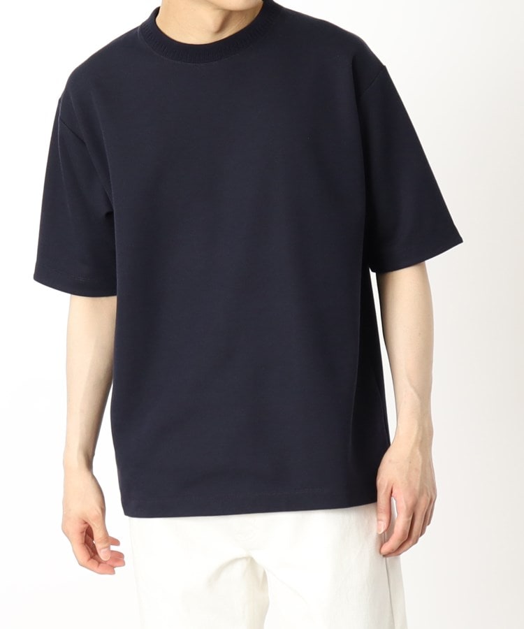 ザ ショップ ティーケー（メンズ）(THE SHOP TK(Men))のダブルフェイスポンチTシャツ50