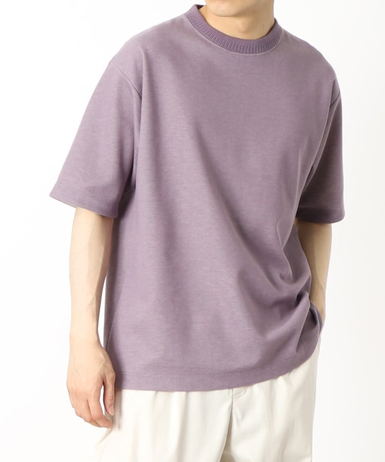 ザ ショップ ティーケー（メンズ）(THE SHOP TK(Men))のダブルフェイスポンチTシャツ56