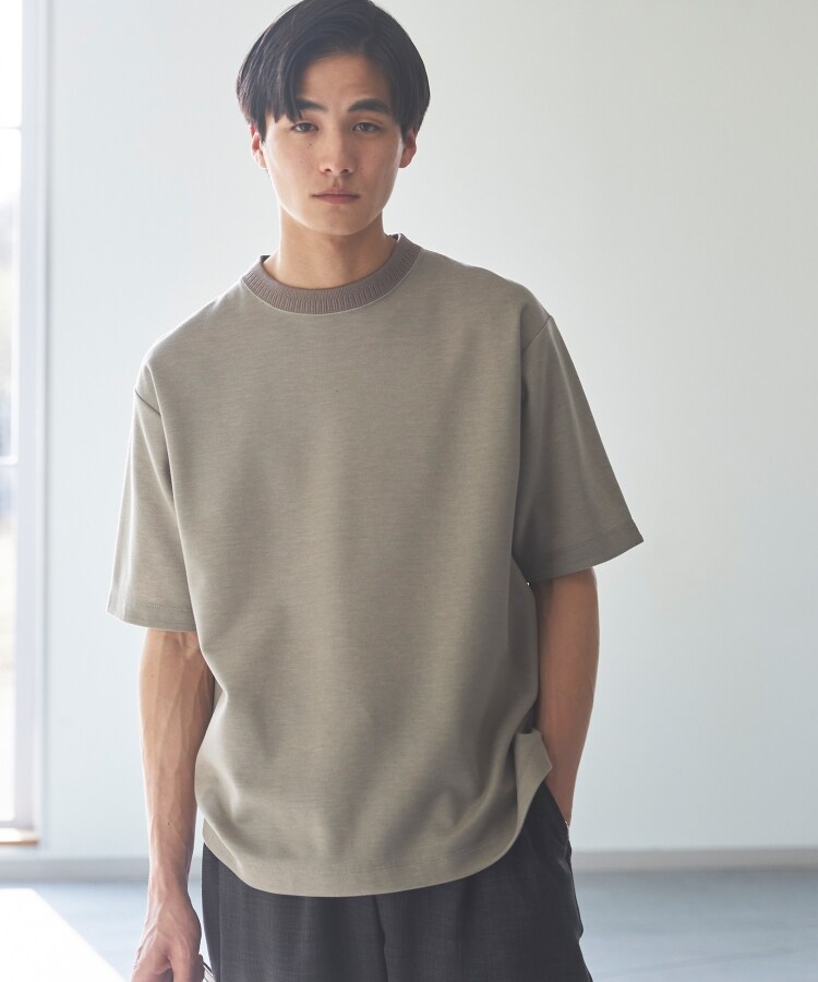 ザ ショップ ティーケー（メンズ）(THE SHOP TK(Men))のダブルフェイスポンチTシャツ16