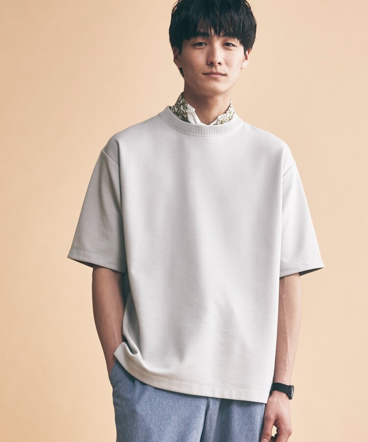 ザ ショップ ティーケー（メンズ）(THE SHOP TK(Men))のダブルフェイスポンチTシャツ12