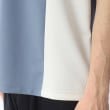 ザ ショップ ティーケー（メンズ）(THE SHOP TK(Men))の【サラッとした肌触り/洗える】ドライタッチ梨地ブロッキングTシャツ21