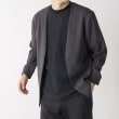 ザ ショップ ティーケー（メンズ）(THE SHOP TK(Men))の【セットアップ可/洗える】リネンライクノーカラーカーディガン12