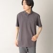 ザ ショップ ティーケー（メンズ）(THE SHOP TK(Men))の【ひんやりとした肌触り】 アイスカノコ半袖カッタウェイポロシャツ23