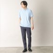 ザ ショップ ティーケー（メンズ）(THE SHOP TK(Men))の【ひんやりとした肌触り】 アイスカノコ半袖カッタウェイポロシャツ31