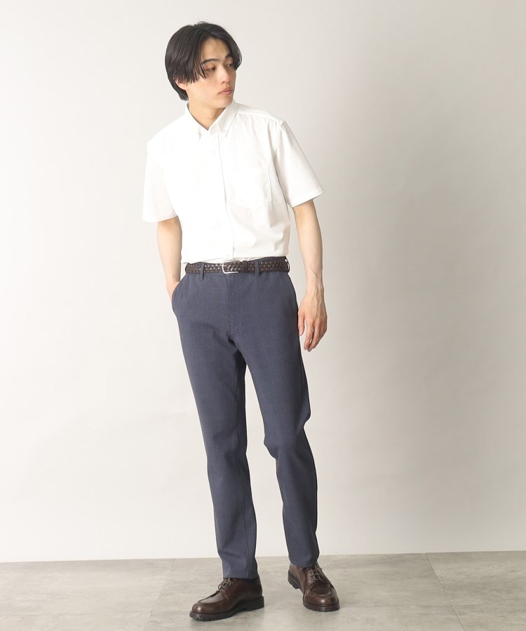 ザ ショップ ティーケー（メンズ）(THE SHOP TK(Men))の【吸水速乾機能】強撚カノコ半袖ボタンダウンシャツ17