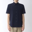 ザ ショップ ティーケー（メンズ）(THE SHOP TK(Men))の【吸水速乾機能】強撚カノコ半袖ボタンダウンシャツ1