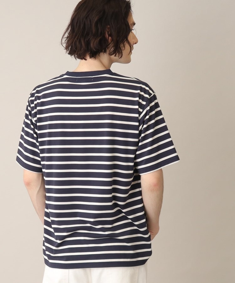 ザ ショップ ティーケー（メンズ）(THE SHOP TK(Men))の【速乾/イージーケア】クルーネックマリンボーダーTシャツ10