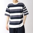 ザ ショップ ティーケー（メンズ）(THE SHOP TK(Men))のマルチボーダー半袖ニットTシャツ14