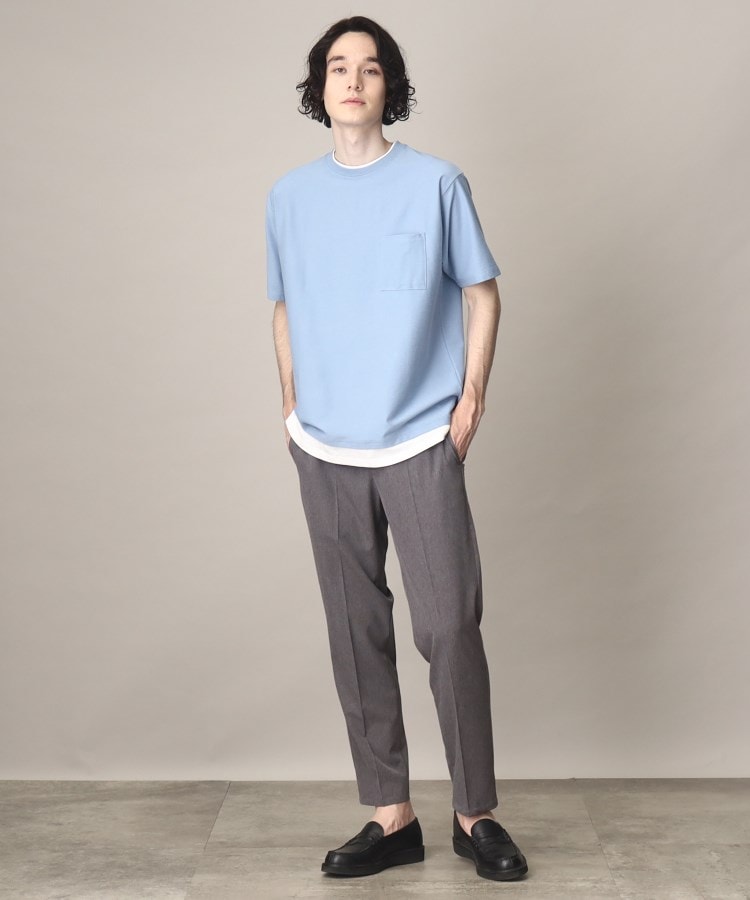 ザ ショップ ティーケー（メンズ）(THE SHOP TK(Men))の超冷感フェイクレイヤードTシャツ65