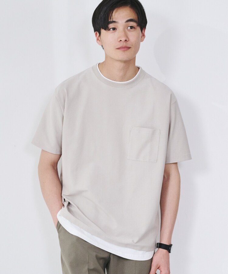 ザ ショップ ティーケー（メンズ）(THE SHOP TK(Men))の超冷感フェイクレイヤードTシャツ20