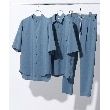 ザ ショップ ティーケー（メンズ）(THE SHOP TK(Men))の【ユニセックスでオススメ】テックリーノバンドカラーシャツ53