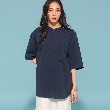 ザ ショップ ティーケー（メンズ）(THE SHOP TK(Men))の【ユニセックスでオススメ】テックリーノバンドカラーシャツ62