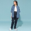 ザ ショップ ティーケー（メンズ）(THE SHOP TK(Men))の【ユニセックスでオススメ】テックリーノバンドカラーシャツ74