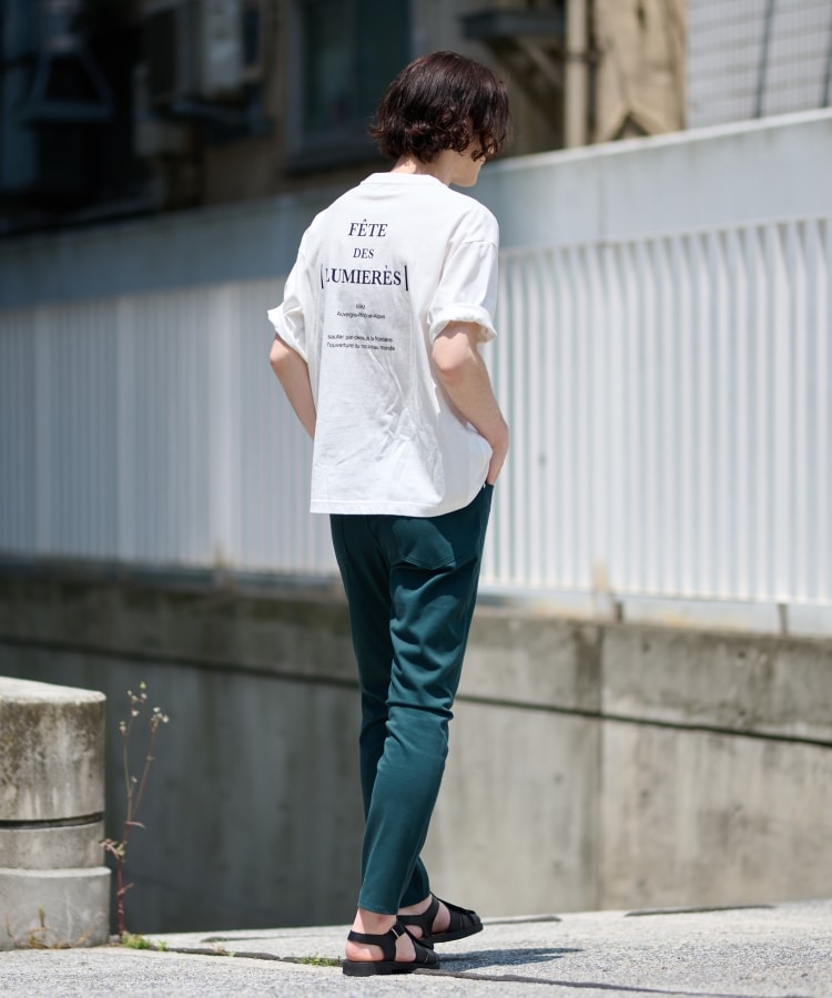 ザ ショップ ティーケー（メンズ）(THE SHOP TK(Men))の【ユニセックスでオススメ】Parisフォト/ロゴTシャツ4