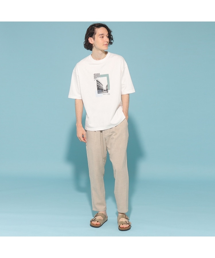 ザ ショップ ティーケー（メンズ）(THE SHOP TK(Men))の【ユニセックスでオススメ】Parisフォト/ロゴTシャツ73