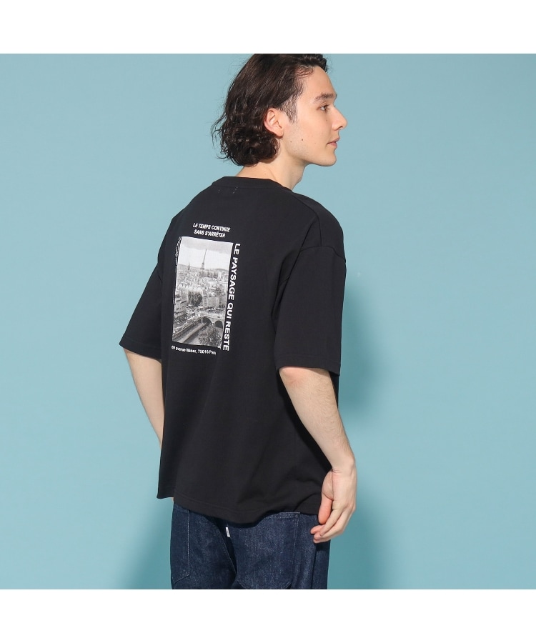 ザ ショップ ティーケー（メンズ）(THE SHOP TK(Men))の【ユニセックスでオススメ】Parisフォト/ロゴTシャツ77