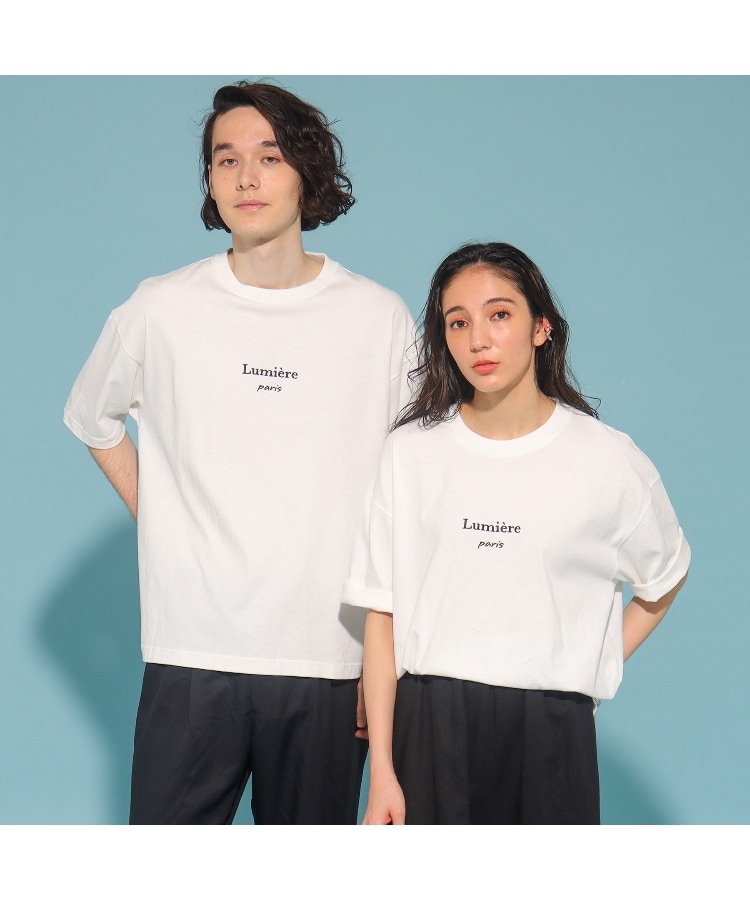 ザ ショップ ティーケー（メンズ）(THE SHOP TK(Men))の【ユニセックスでオススメ】Parisフォト/ロゴTシャツ83