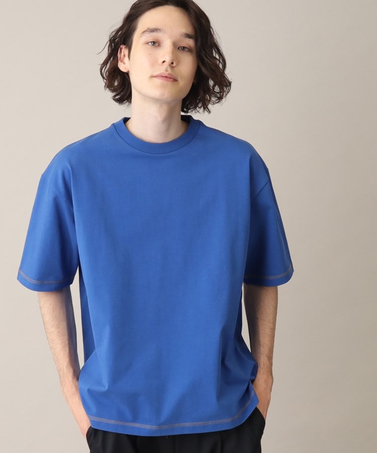 ザ ショップ ティーケー（メンズ）(THE SHOP TK(Men))の配色ステッチオーバーサイズTシャツ36