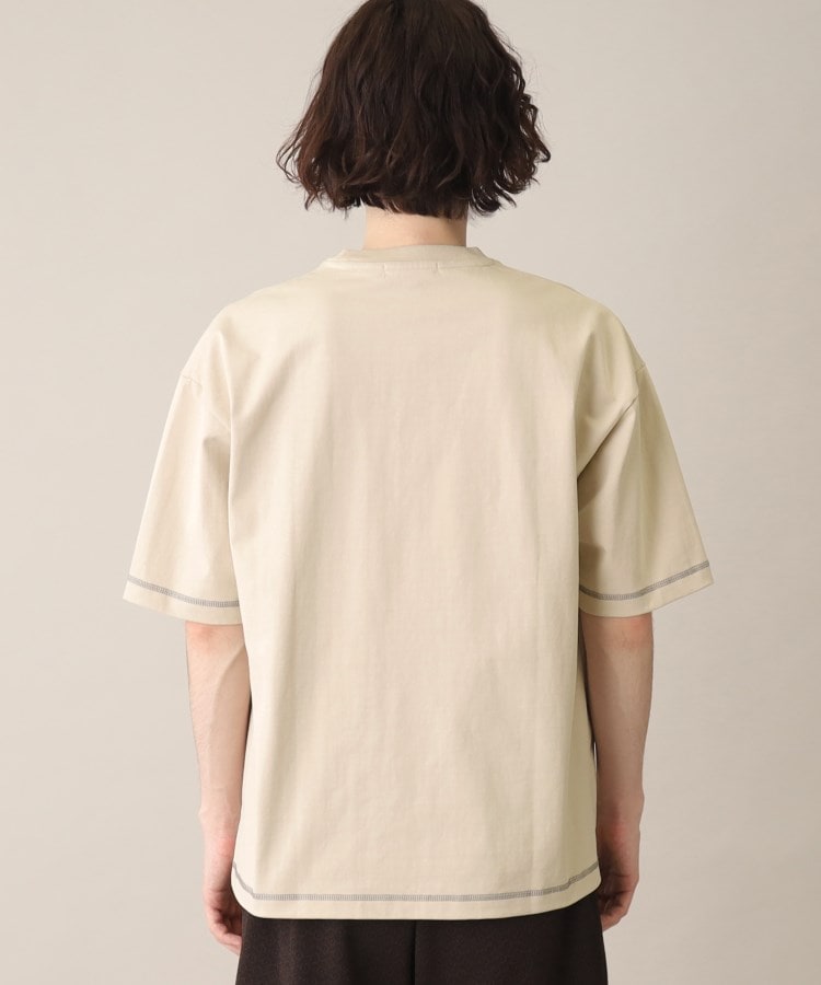 ザ ショップ ティーケー（メンズ）(THE SHOP TK(Men))の配色ステッチオーバーサイズTシャツ48