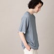 ザ ショップ ティーケー（メンズ）(THE SHOP TK(Men))の【2枚セットアイテム】シアーメッシュニット＋半袖Ｔシャツアンサンブル25