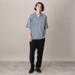 ザ ショップ ティーケー（メンズ）(THE SHOP TK(Men))の【2枚セットアイテム】シアーメッシュニットポロ＋半袖Ｔシャツアンサンブル33