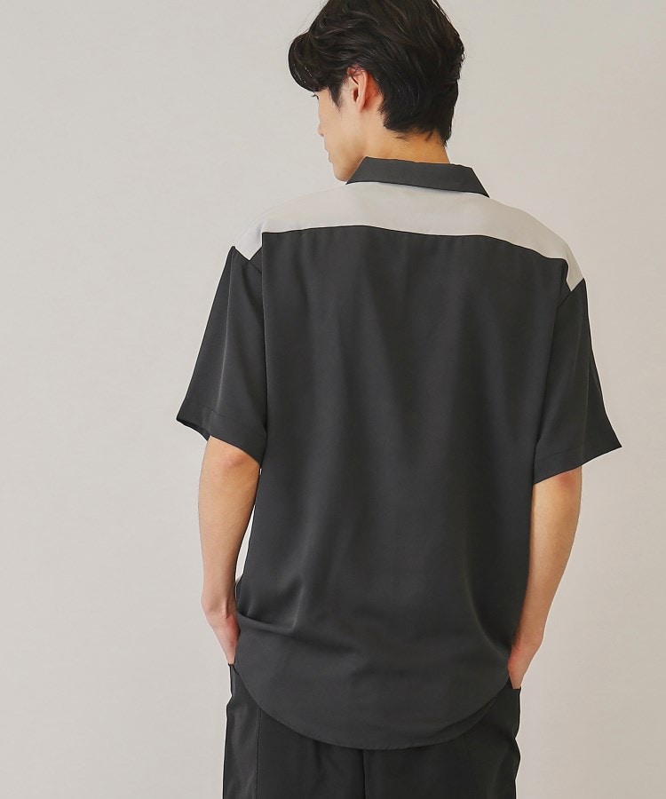 ザ ショップ ティーケー（メンズ）(THE SHOP TK(Men))の【10色展開】プリントデザインシャツ チェック／ブロッキング／マーブル／ブラシアート48