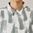 ザ ショップ ティーケー（メンズ）(THE SHOP TK(Men))の【10色展開】プリントデザインシャツ チェック／ブロッキング／マーブル／ブラシアート17