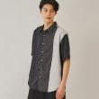 ザ ショップ ティーケー（メンズ）(THE SHOP TK(Men))の【10色展開】プリントデザインシャツ チェック／ブロッキング／マーブル／ブラシアート47