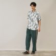 ザ ショップ ティーケー（メンズ）(THE SHOP TK(Men))の【10色展開】プリントデザインシャツ チェック／ブロッキング／マーブル／ブラシアート22