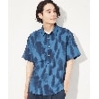 ザ ショップ ティーケー（メンズ）(THE SHOP TK(Men))の【10色展開】プリントデザインシャツ チェック／ブロッキング／マーブル／ブラシアート6