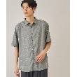 ザ ショップ ティーケー（メンズ）(THE SHOP TK(Men))の【10色展開】プリントデザインシャツ チェック／ブロッキング／マーブル／ブラシアート28